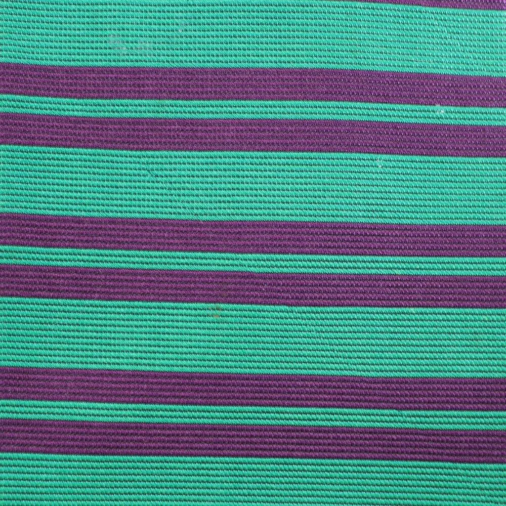 Brooks Brothers Tie Mens 56 in Silk Green Purple Horizontal Double Striped Wide